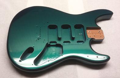 Emerald Pearl Guitar