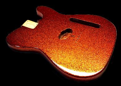 Orange Metal Flake