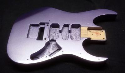 Purple Frost Metallic Guitar