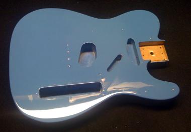 Storm Blue Guitar