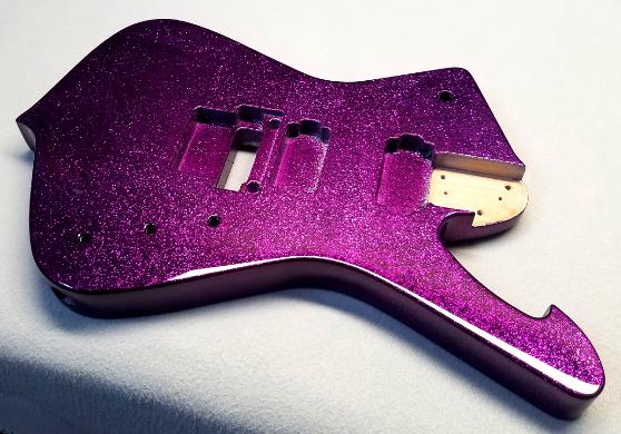 Violet Metal Flake Iceman