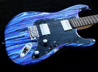 GuitarPaintGuys Banshee Custom Guitar