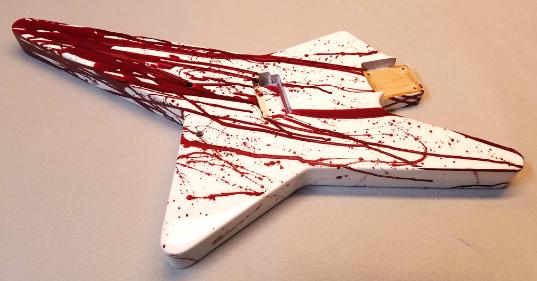 Bloodsplatter Guitar Finish