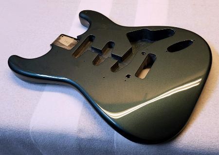 Charcoal Frost Metallic Strat