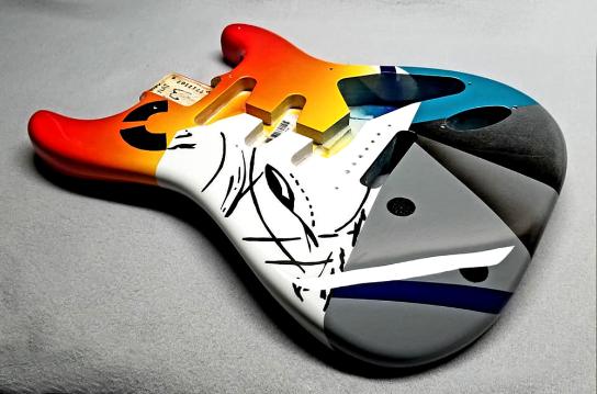 Custom Crsh 1 Style Guitar