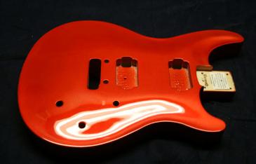 Kandy Fire Orange Guitar