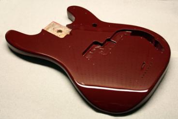 Maroon Precision Bass