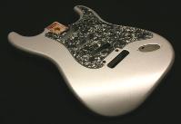 Metallic Silver Stratocaster