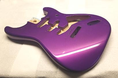 Passion Pearl Fender Guitar Finishing