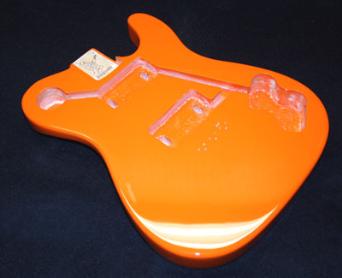 Racing Orange Guitar
