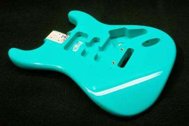 Sea Foam Green Guitar