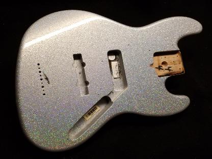 Silver Holoflake Bass
