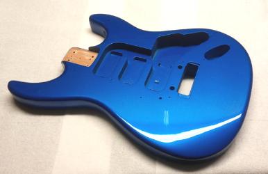 True Blue Pearl Guitar