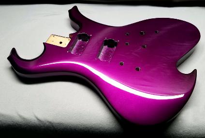 Vexing Violet Kandy BC Rich Guitar Finish